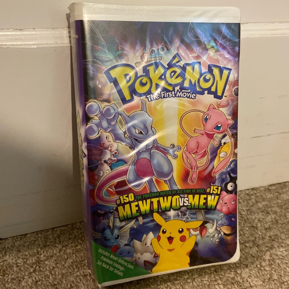 Pokemon The First Movie VHS